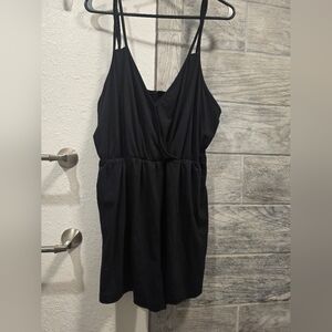 Women's Black Romper